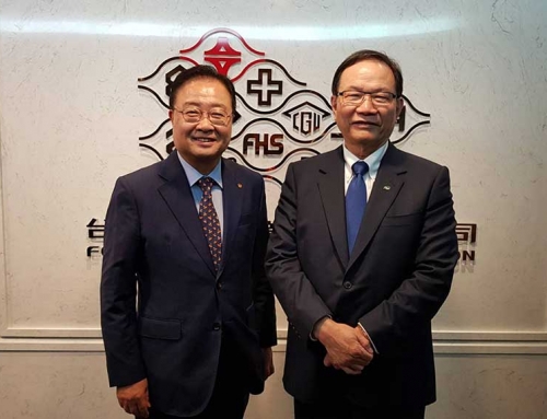 한화 김창범 부회장 일행 대만 포모사그룹 린찌엔난 회장 방문