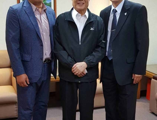 미래텍 주식회사 김현태 대표이사 대만 난야그룹 우쨔짜오 회장 예방.
